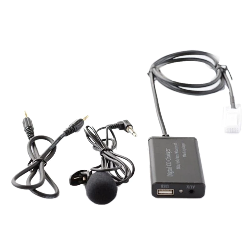 USB AUX Bluetooth Автомобильный цифровой музыкальный адаптер для чейнджера CD для Toyota (6 + 6)Pin Camry Corolla RAV4 Yaris
USB AUX Bluetooth Автомобильный цифровой музыкальный адаптер для чейнджера CD для Toyota (6 + 6)Pin Camry Corolla RAV4 Yaris