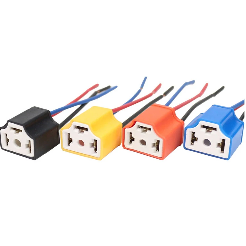 High Quality H4 Three Holes Ceramic Wire Wiring Car Head Light Bulb Lamp Harness Socket Plug Hot Sale Auto H4 Connector Plug
High Quality H4 Three Holes Ceramic Wire Wiring Car Head Light Bulb Lamp Harness Socket Plug Hot Sale Auto H4 Connector Plug