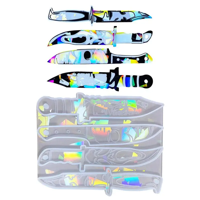 Resin MoldDaggers Halloween Knife Pendant Mold HolographicDagger Pendant Silicone Mold For Christmas Decoration Bookmark
Resin MoldDaggers Halloween Knife Pendant Mold HolographicDagger Pendant Silicone Mold For Christmas Decoration Bookmark