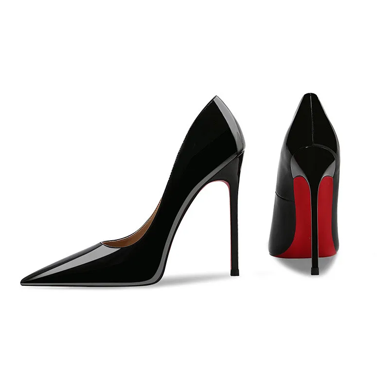 Spring and summer new patent leather red soled pointed professional sexy single shoes banquet dress versatile large women's shoe
Spring and summer new patent leather red soled pointed professional sexy single shoes banquet dress versatile large women's shoe