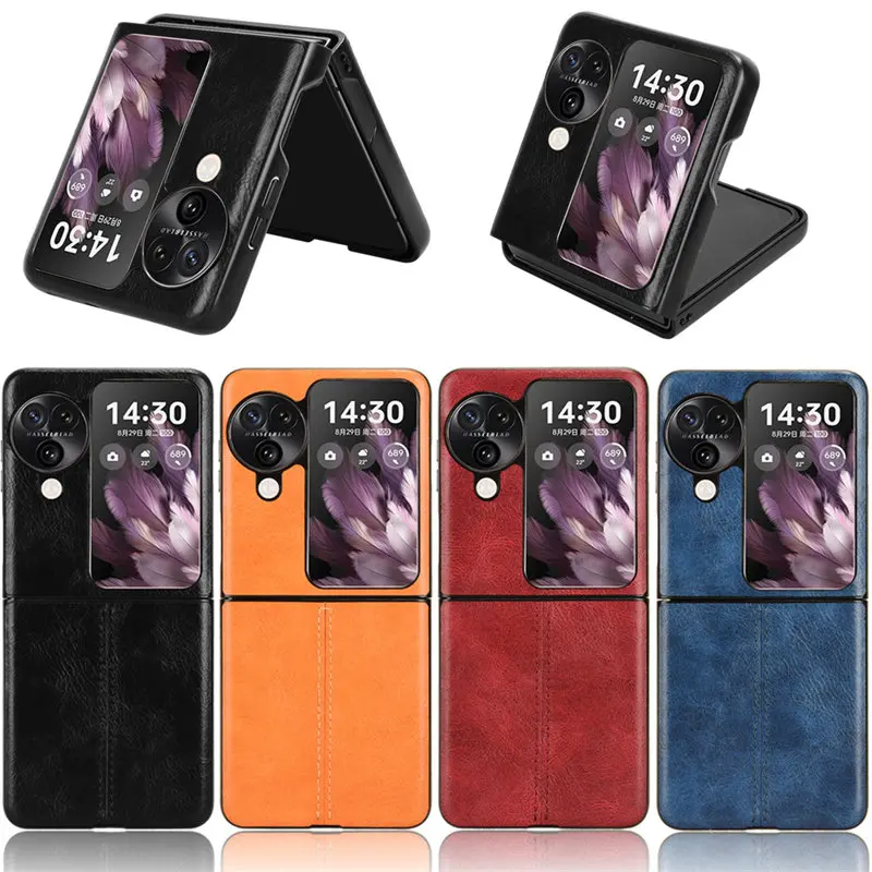 Oppo Find N3 Flip PHT110 Case PU Leather Skin Shockproof Hard Back Cover Matte Phone Case for Oppo FindN3 Flip N3Flip FindN3Flip
Oppo Find N3 Flip PHT110 Case PU Leather Skin Shockproof Hard Back Cover Matte Phone Case for Oppo FindN3 Flip N3Flip FindN3Flip