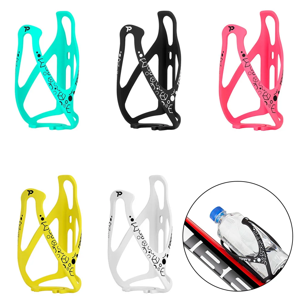 1pc Bottle Cage PA6 Nylon Fiber Wrapped Rubber Paint Non-slip Wear-resistant Feels Comfortable Inverted Bayonet Design Stable
1pc Bottle Cage PA6 Nylon Fiber Wrapped Rubber Paint Non-slip Wear-resistant Feels Comfortable Inverted Bayonet Design Stable