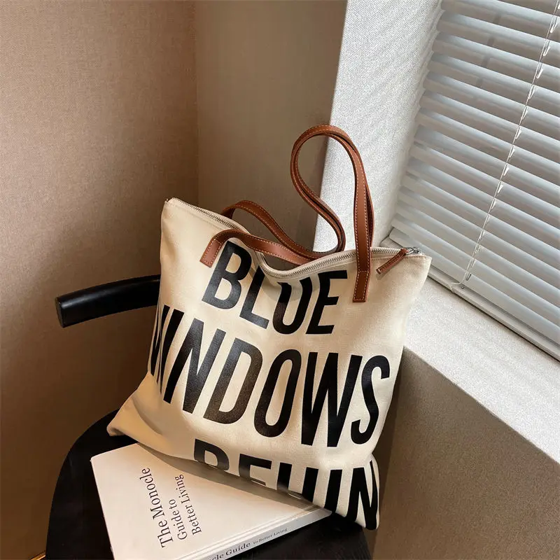 Large Capacity Bag Canvas Bag Versatile 2024 New Japanese Single Shoulder Bag Popular Canvas Commuting Tote
Large Capacity Bag Canvas Bag Versatile 2024 New Japanese Single Shoulder Bag Popular Canvas Commuting Tote