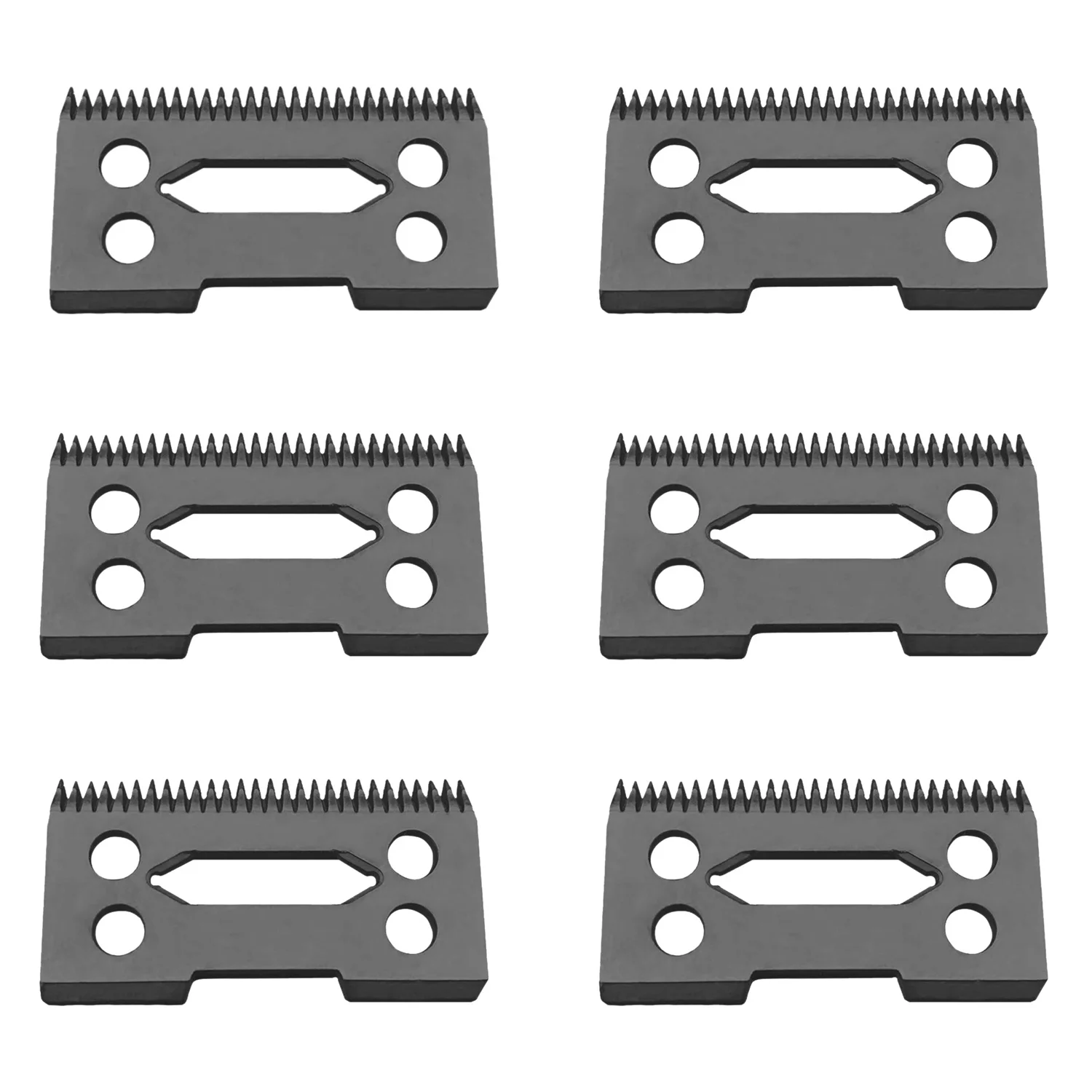 6 Pcs Ceramic Blade Ceramic Replacement Cutter ,28 Teeth Ceramic Clipper Blade Replacement Cutter 2-Hole Clipper,Black
6 Pcs Ceramic Blade Ceramic Replacement Cutter ,28 Teeth Ceramic Clipper Blade Replacement Cutter 2-Hole Clipper,Black