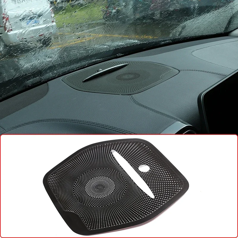 

For Mercedes Benz ML W166 GLE Coupe C292 GL X166 GLS Auto Accessorie Car Styling Dashboard Audio Speaker Net Cover Trim Stickers
