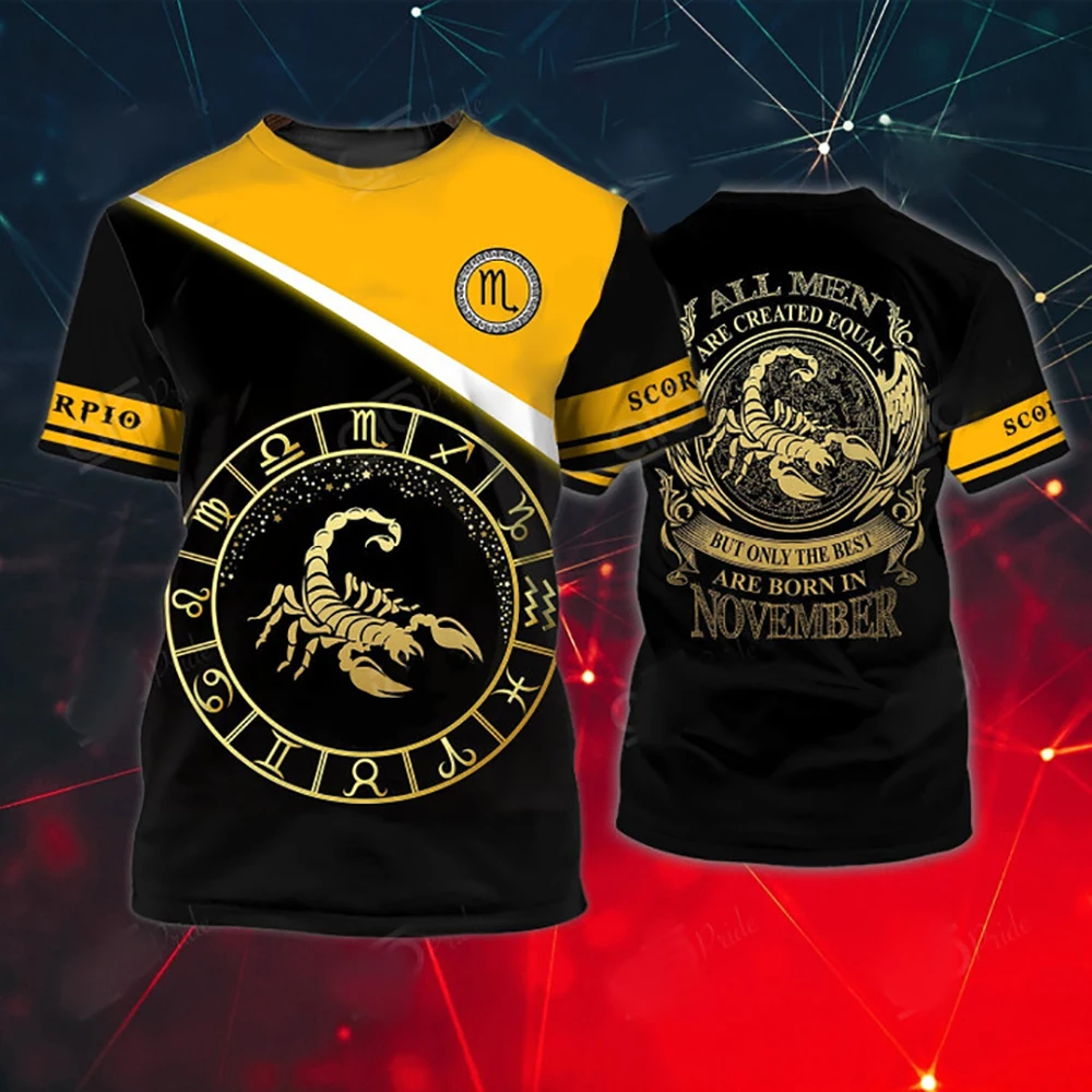 Hot Summer Scorpion Cool Men's T-shirt 3D Printed Fashion Children's T-shirt Short Sleeve Plus Size Clothing Women's Camiseta
Hot Summer Scorpion Cool Men's T-shirt 3D Printed Fashion Children's T-shirt Short Sleeve Plus Size Clothing Women's Camiseta