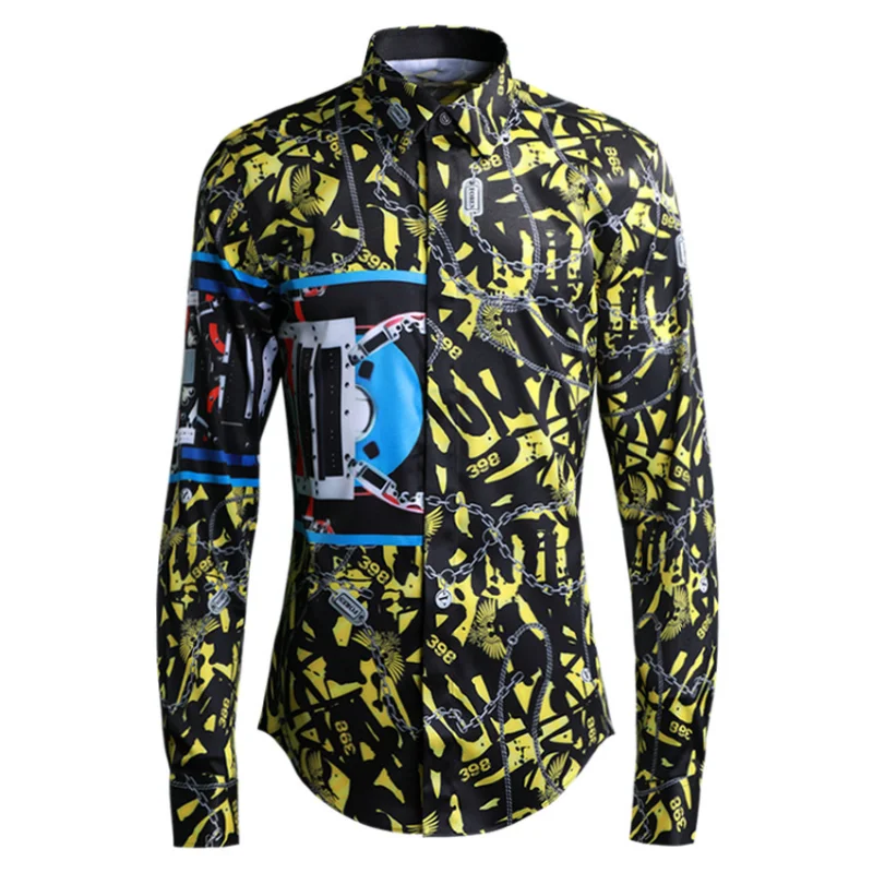 New arrival high quality Printed Men Fashion Casual long sleeve Shirts autumn Mens plus size M L XL 2XL 3XL 4XL
New arrival high quality Printed Men Fashion Casual long sleeve Shirts autumn Mens plus size M L XL 2XL 3XL 4XL