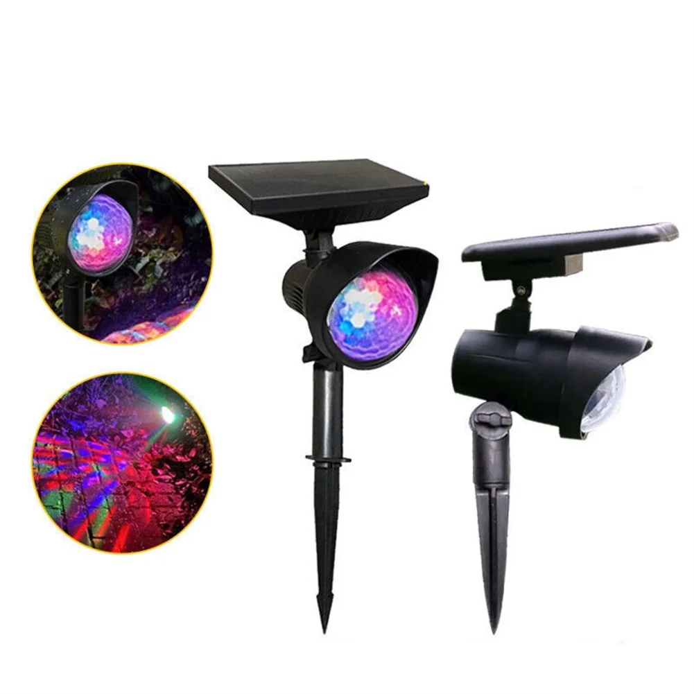 LED Solar Power Lamp With ON/OFF Switch LED Projector Light IP55 Waterproof RGB Solar Light For Garden Courtyard Lamp
LED Solar Power Lamp With ON/OFF Switch LED Projector Light IP55 Waterproof RGB Solar Light For Garden Courtyard Lamp