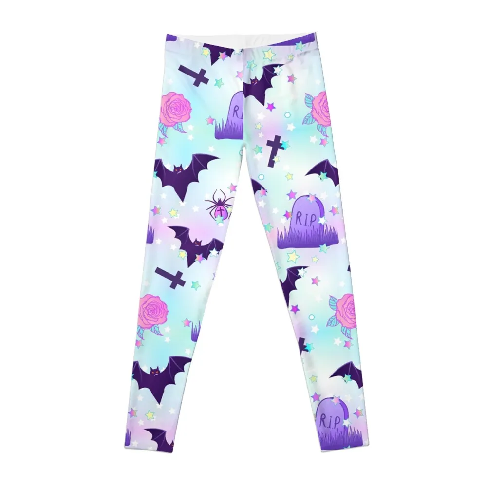 

Kawaii funny spooky pattern Leggings legging pants raises butt Sweatpants gym pants Womens Leggings