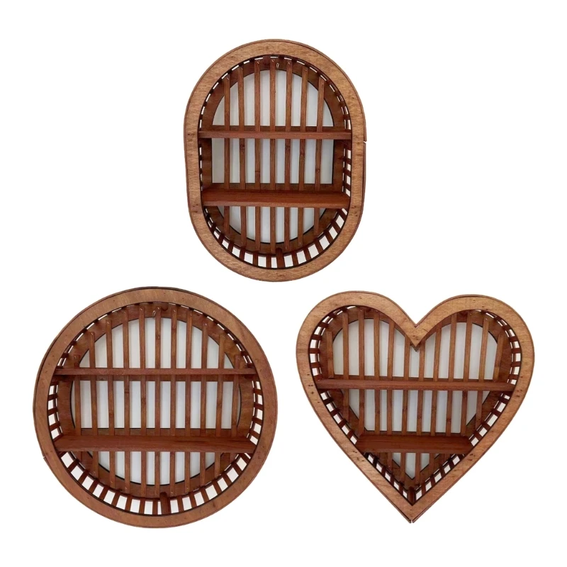 X6HD Farmhouse Wood Storage Rack Desktop Wood Stand Shelf Wall Hanging Brackets Bookshelf Desktop Round Heart Wall Shelf
X6HD Farmhouse Wood Storage Rack Desktop Wood Stand Shelf Wall Hanging Brackets Bookshelf Desktop Round Heart Wall Shelf
