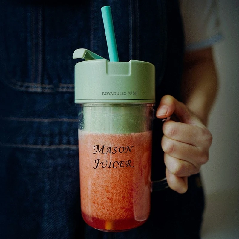 500ML Wireless Juicer Cup Portable Juice Blender Mini Ice Crusher Home Outdoor Office Fruit Milkshake Vegetable Juice Maker
500ML Wireless Juicer Cup Portable Juice Blender Mini Ice Crusher Home Outdoor Office Fruit Milkshake Vegetable Juice Maker