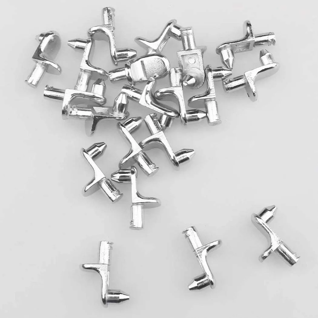 20pc Stainless Steel Shelf Support Studs Kitchen Cabinet Unit Cupboard Pegs Pin Hanger 5mm Holes Bracket For Furniture Inside
20pc Stainless Steel Shelf Support Studs Kitchen Cabinet Unit Cupboard Pegs Pin Hanger 5mm Holes Bracket For Furniture Inside