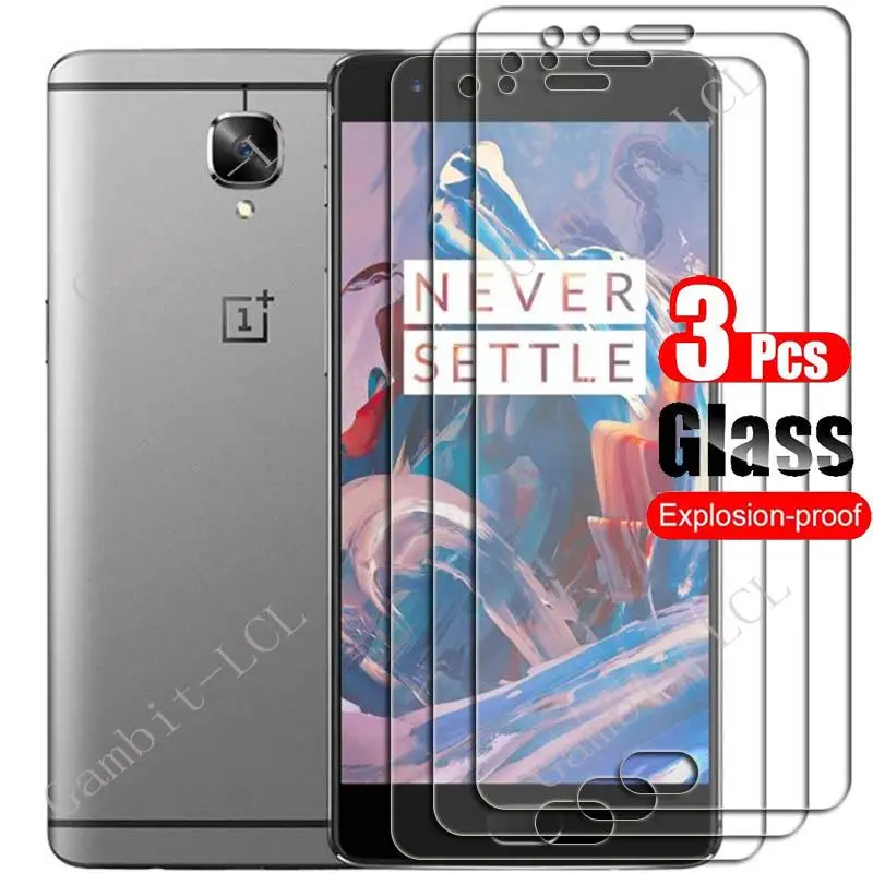 

1-3PCS Tempered Glass For OnePlus 3T 3 5.5" Protective Film ON OnePlus3 OnePlus3T A3003 A3000 A3010 A3003 Screen Protector Cover