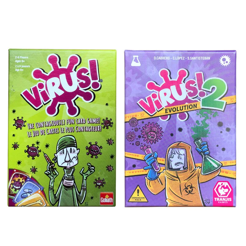 Tranjis Games - Virus! -Card game-the most contagious game. Spanish edition. + 8 years
Tranjis Games - Virus! -Card game-the most contagious game. Spanish edition. + 8 years