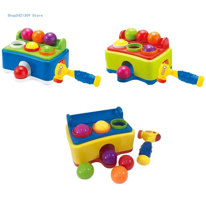 

85WA детский молоток настольный мяч стучать игрушка со звуковыми эффектами электрическая музыка детская развивающая игра для
