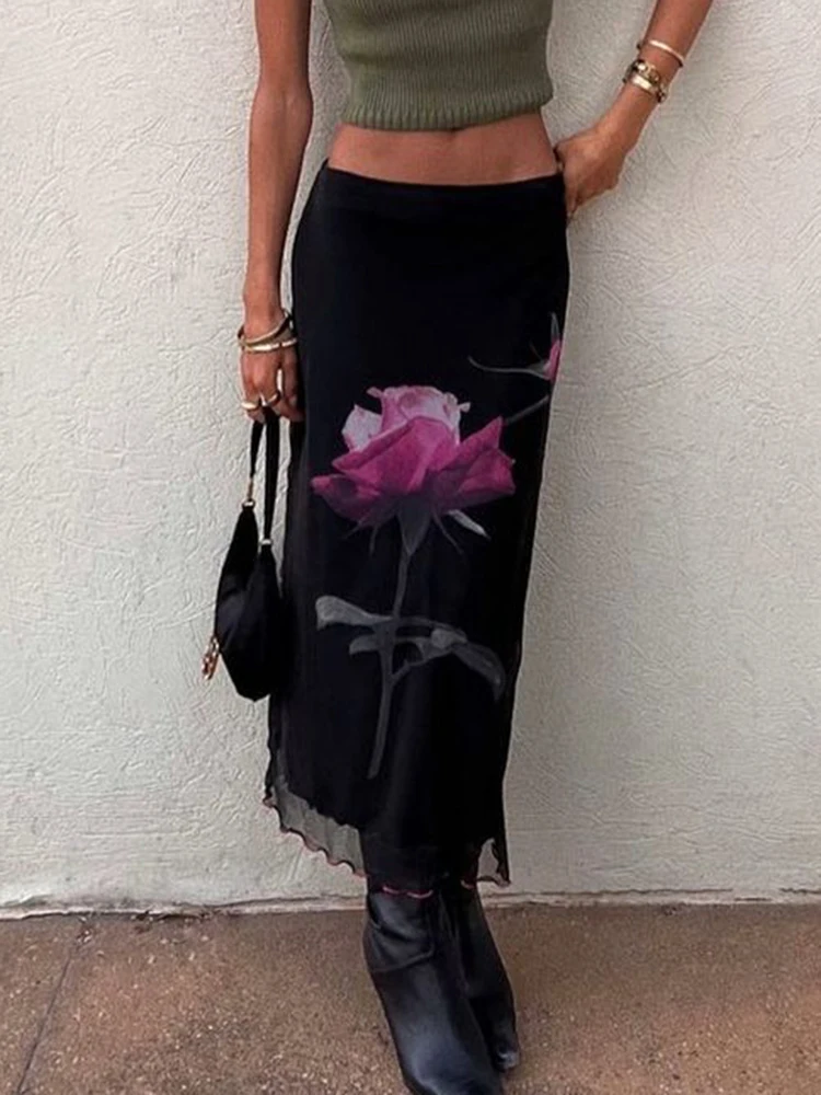 Y2K Aesthetic Fairycore Vintage Pleated Skirt Korean Fashion Harajuku Grunge Low Waist Flower Long Skirt Retro Chiffon Clothes
Y2K Aesthetic Fairycore Vintage Pleated Skirt Korean Fashion Harajuku Grunge Low Waist Flower Long Skirt Retro Chiffon Clothes