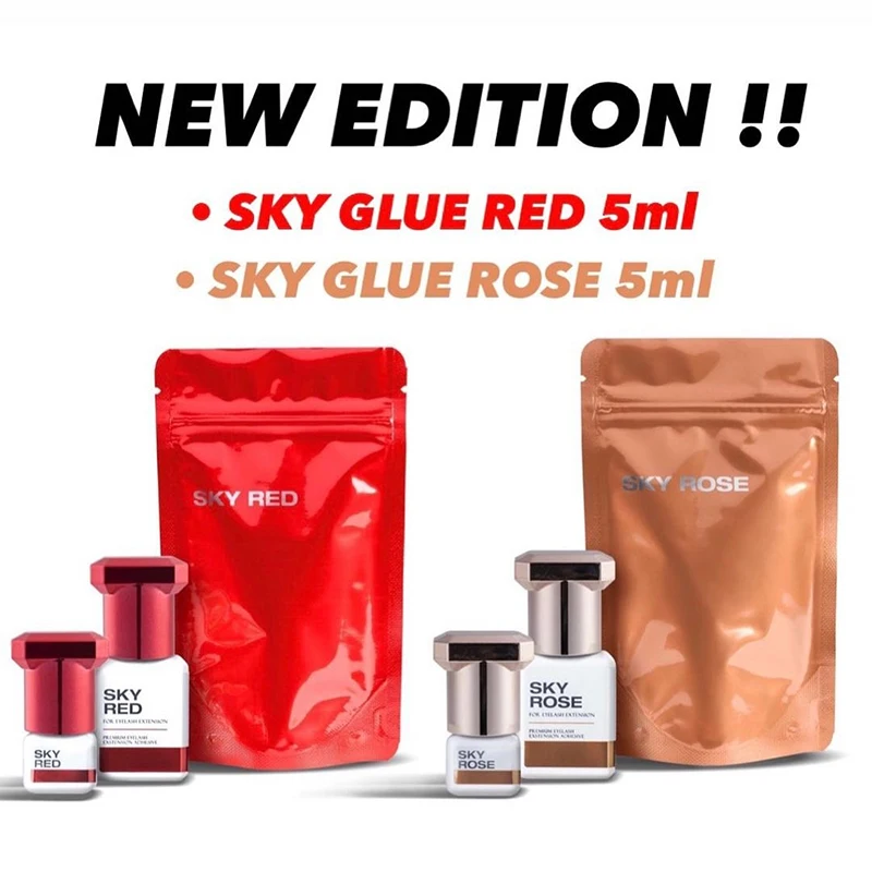 3 Bottles S+ Sky Eyelashes Extension Glue Long Lasting Quick-drying Glue 1 Second Non-marking Grafting Firm Glue 5G Red Rose Cap
3 Bottles S+ Sky Eyelashes Extension Glue Long Lasting Quick-drying Glue 1 Second Non-marking Grafting Firm Glue 5G Red Rose Cap