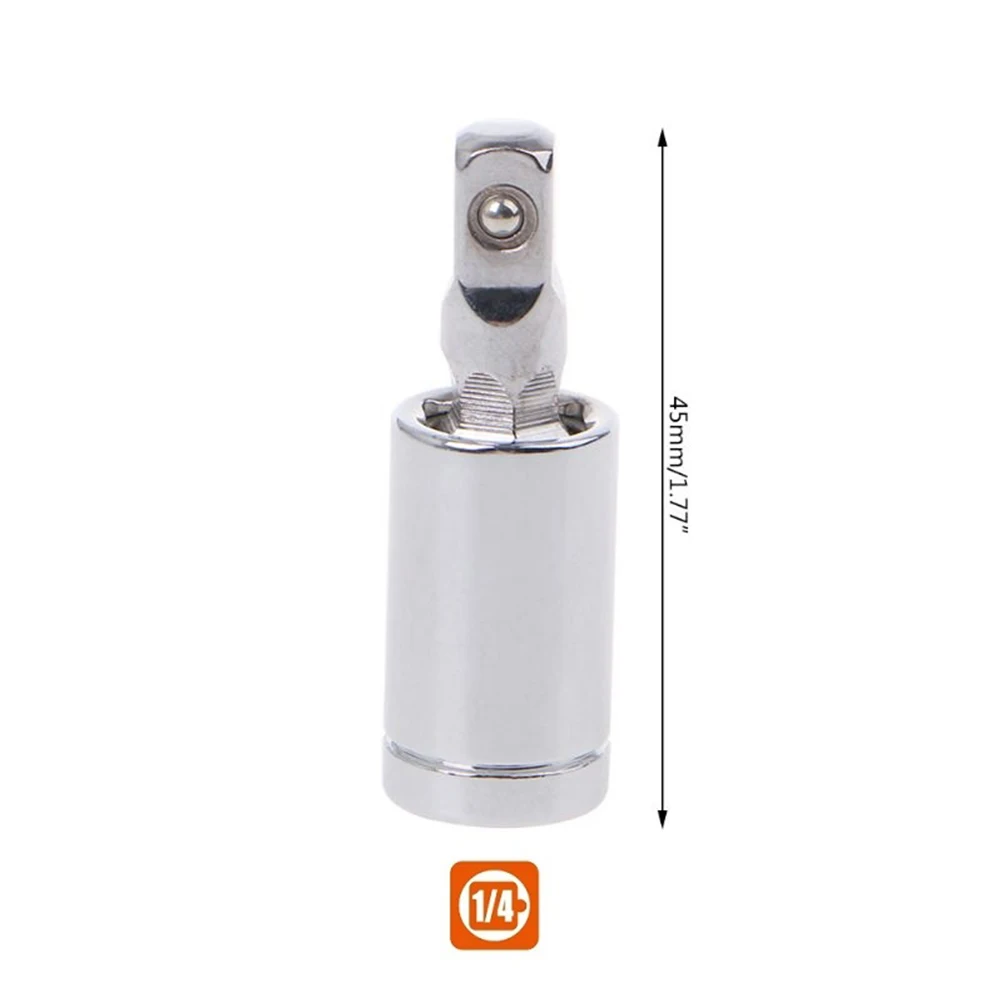 1 Pc Socket Adapter Universal Joint 360 Deg Ratchet Angle Extension Bar Socket Adapter 1/4 3/8 1/2\\\" Professional Hand Tools
1 Pc Socket Adapter Universal Joint 360 Deg Ratchet Angle Extension Bar Socket Adapter 1/4 3/8 1/2\\\" Professional Hand Tools