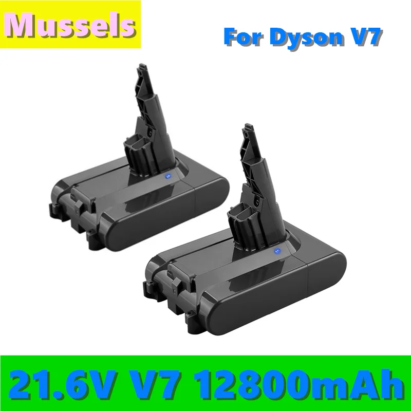 Batteries Li-ion Dyson V7 21.6V 12800 MAh Pour Remplacement D'aspirateur Absolu Batterie D'outils Électriques, Nouveauté
Batteries Li-ion Dyson V7 21.6V 12800 MAh Pour Remplacement D'aspirateur Absolu Batterie D'outils Électriques, Nouveauté