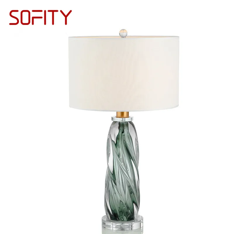 SOFITY Nordic Glaze Table Lamp Modern Art Iiving Room Bedroom Study Hotel LED Personality Originality Desk Light
SOFITY Nordic Glaze Table Lamp Modern Art Iiving Room Bedroom Study Hotel LED Personality Originality Desk Light