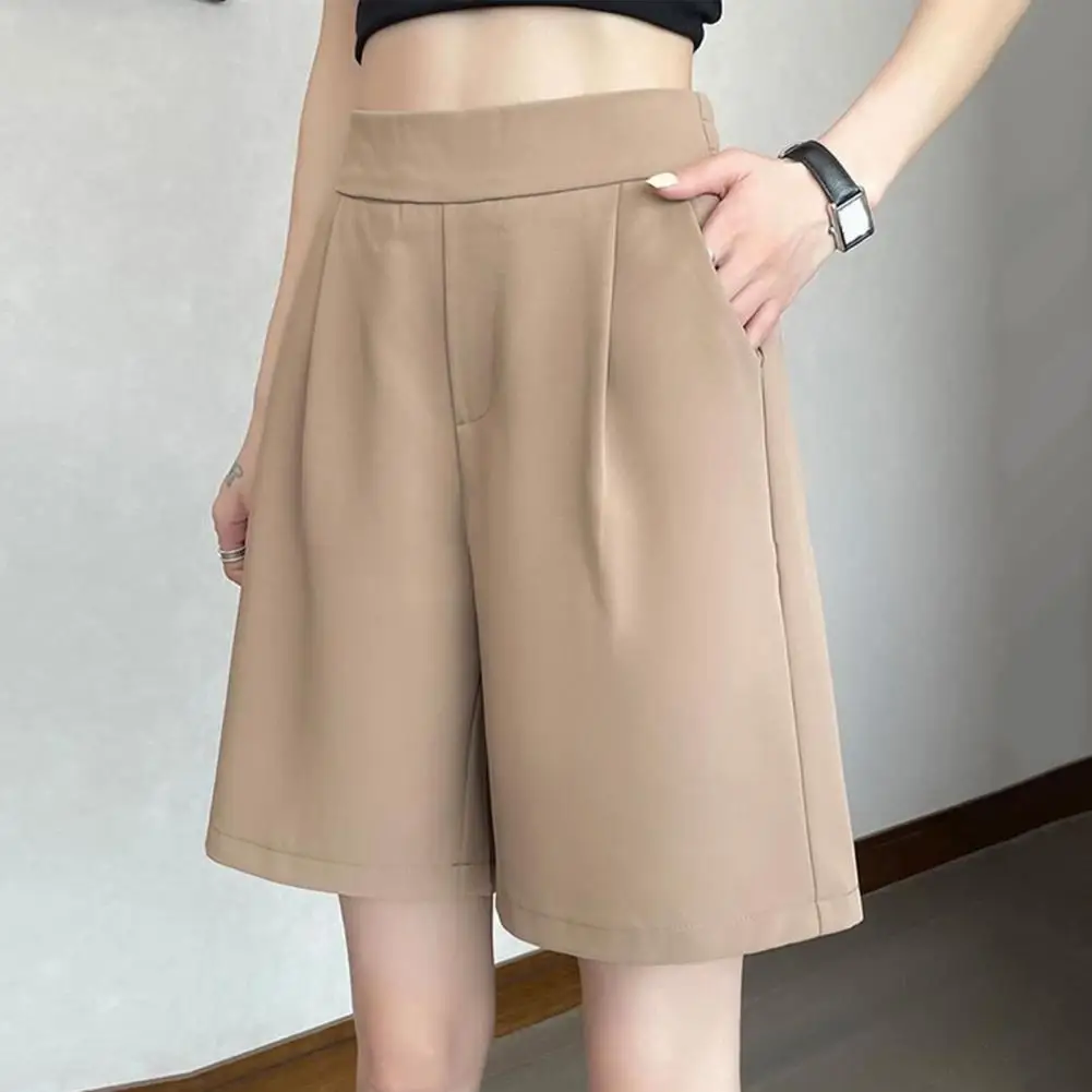 Casual Pants Comfortable Women's Summer Shorts with High Waist A-line Design Breathable Fabric for Casual Wear Summer Thin
Casual Pants Comfortable Women's Summer Shorts with High Waist A-line Design Breathable Fabric for Casual Wear Summer Thin