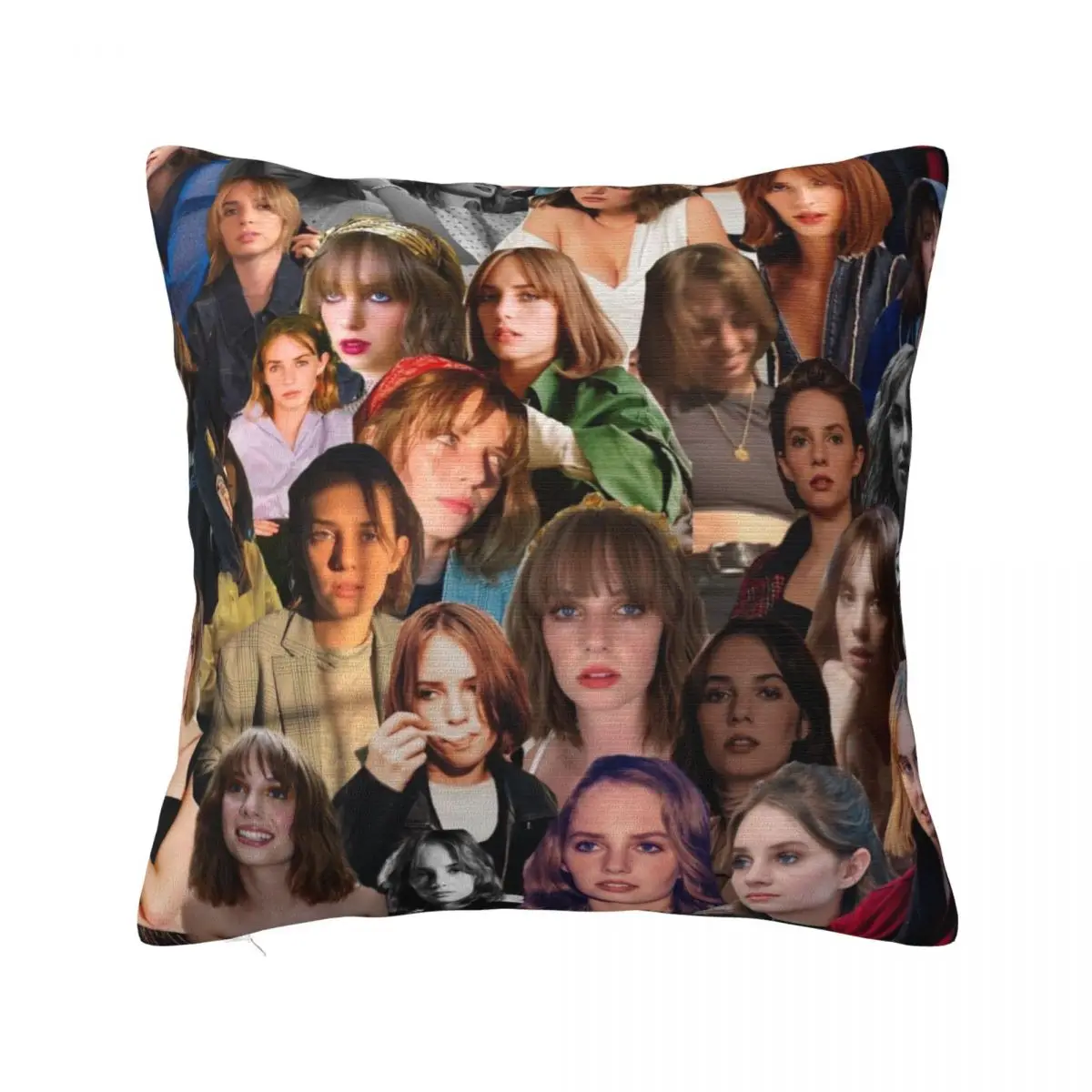 

Maya Hawke Collage Throw Pillow Luxury Pillow Case Pillowcases For Pillows Cushions For Sofa Decorative Sofa Cushion