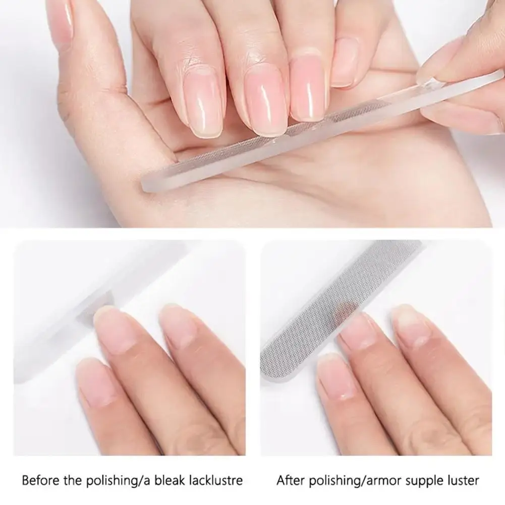 Nano Glass Nail File Polishing Nail Buffer Shine Polisher Grinding Manicure Art Equipment Transparent Lasting Beauty Tools
Nano Glass Nail File Polishing Nail Buffer Shine Polisher Grinding Manicure Art Equipment Transparent Lasting Beauty Tools