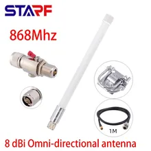 Helium 8Dbi Antenna 868MHz Fiberglass Aerial Kit For Lora IoT HNT Miners Outdoors RG58 Coaxial Extension Cable Bobcat Miner 300
Helium 8Dbi Antenna 868MHz Fiberglass Aerial Kit For Lora IoT HNT Miners Outdoors RG58 Coaxial Extension Cable Bobcat Miner 300