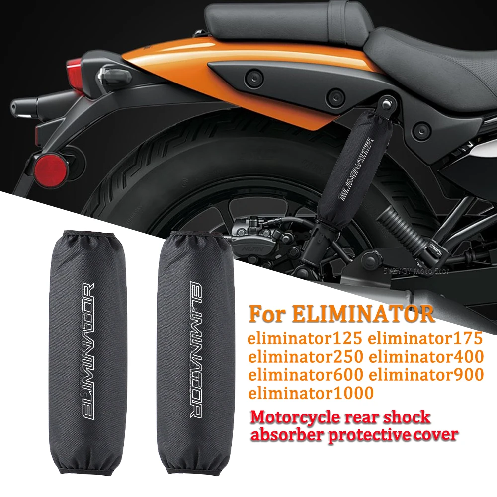For ELIMINATOR900 ELIMINATOR1000 ELIMINATOR600 Motorcycle shock absorber protective cover Shock absorber corrosion protection
For ELIMINATOR900 ELIMINATOR1000 ELIMINATOR600 Motorcycle shock absorber protective cover Shock absorber corrosion protection