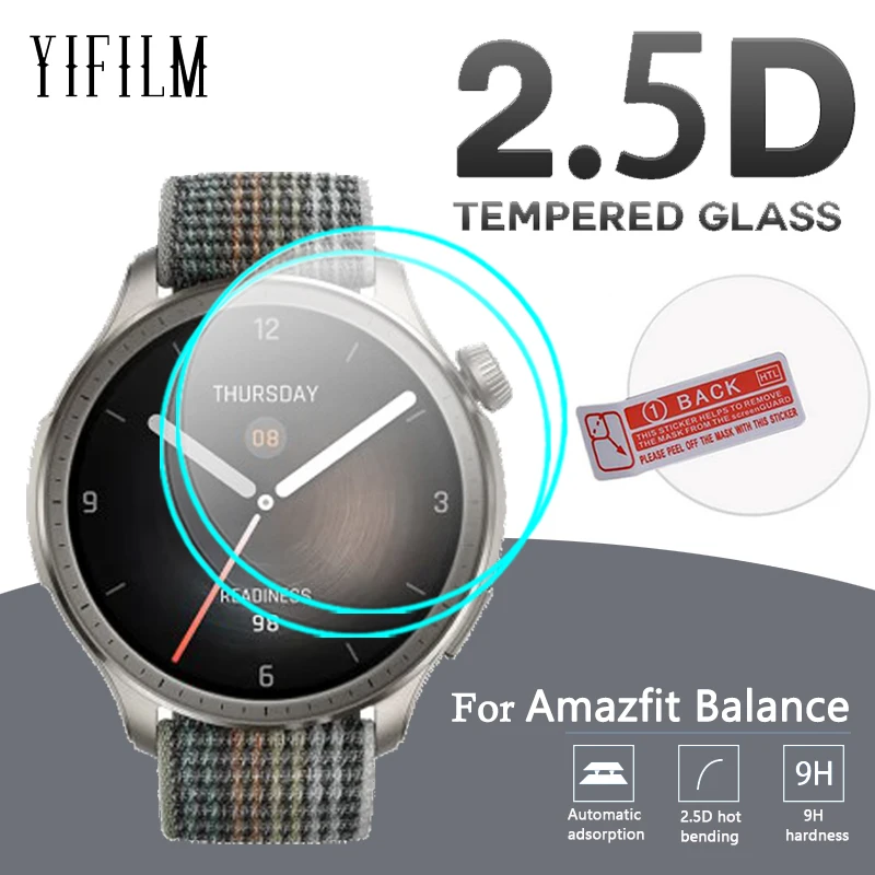2PCS 9H Tempered Glass For Amazfit Balance Smartwatch Screen Protector Film For Amazfit Balance HD Clear Protective Cover Glass
2PCS 9H Tempered Glass For Amazfit Balance Smartwatch Screen Protector Film For Amazfit Balance HD Clear Protective Cover Glass