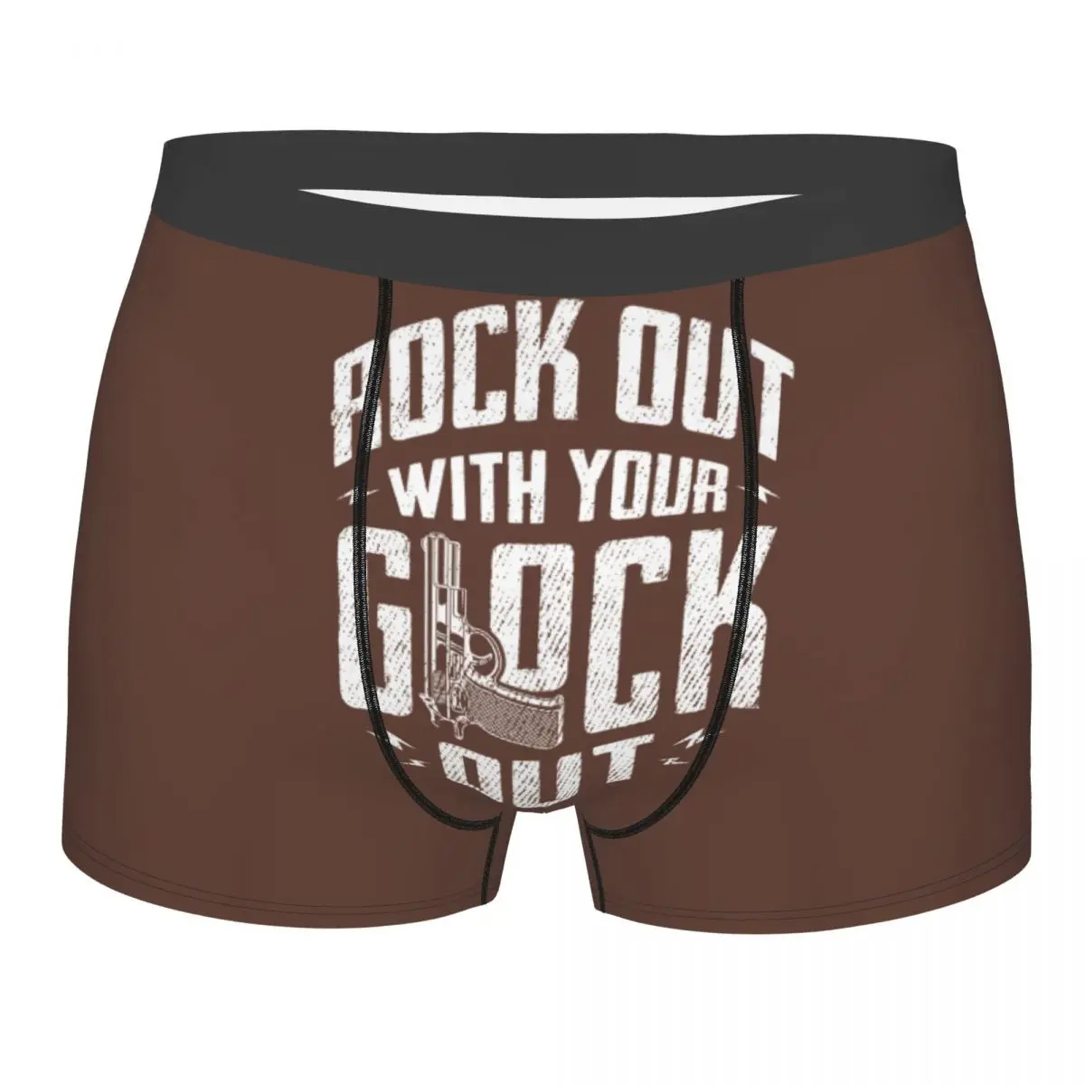 Custom Rock Out With Your Glock Out Boxers Shorts Mens USA Handgun Pistol Briefs Underwear Cool Underpants
Custom Rock Out With Your Glock Out Boxers Shorts Mens USA Handgun Pistol Briefs Underwear Cool Underpants
