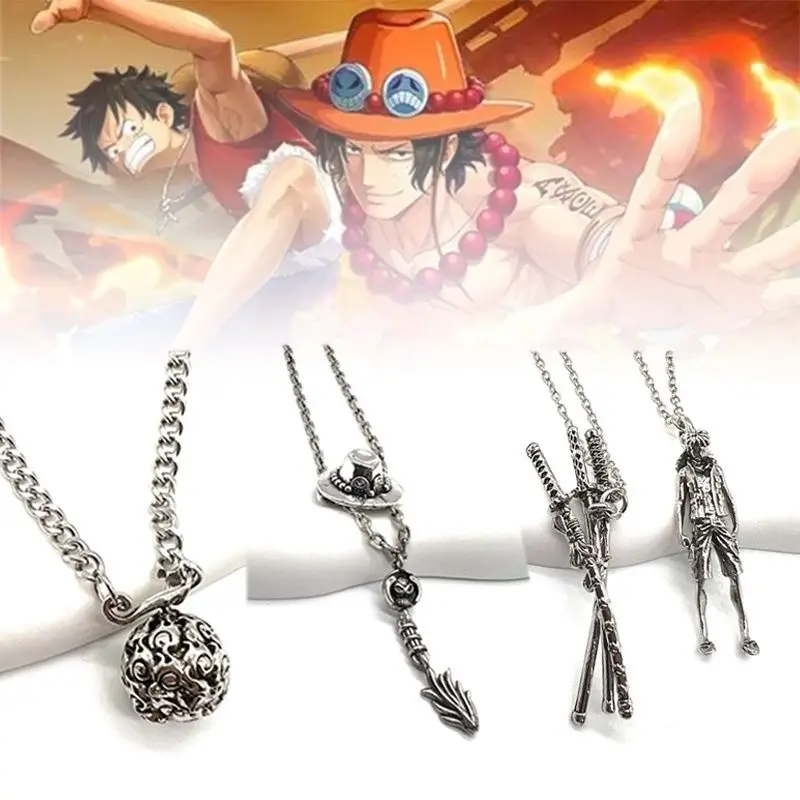 Аниме ONE Piece Necklace Monkey D. Luffy Roronoa Zoro металлическое ожерелье аксессуар кулон подарок для мальчиков
Аниме ONE Piece Necklace Monkey D. Luffy Roronoa Zoro металлическое ожерелье аксессуар кулон подарок для мальчиков