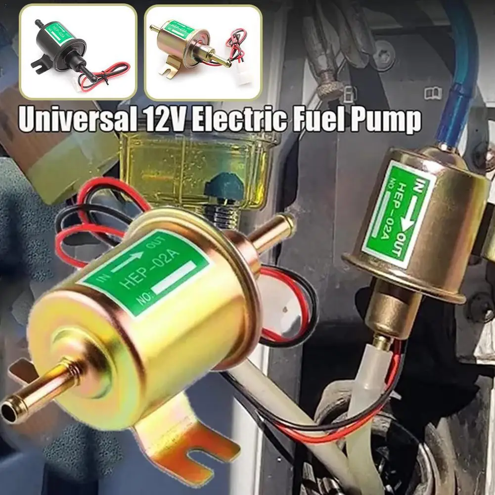 12V Electric Universal Fuel Pump HEP-02A Low Pressure Gas Diesel 2.5-4psi for Car Carburetor Motorcycle Car Modification
12V Electric Universal Fuel Pump HEP-02A Low Pressure Gas Diesel 2.5-4psi for Car Carburetor Motorcycle Car Modification