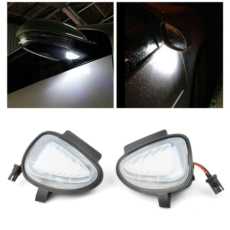 2Pcs White LED Under Side Mirror Puddle Lights Lamps Error Free For VW Volkswagen Golf Golf 6 GTI Cabriolet Touran
2Pcs White LED Under Side Mirror Puddle Lights Lamps Error Free For VW Volkswagen Golf Golf 6 GTI Cabriolet Touran