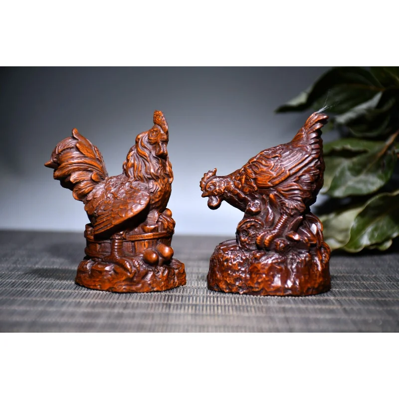 3.1" Chinese Box-wood Hand Engraving Animal 12 Zodiac Duad Chicken Statue Set Craft Gift Decoration Home Decore
3.1" Chinese Box-wood Hand Engraving Animal 12 Zodiac Duad Chicken Statue Set Craft Gift Decoration Home Decore