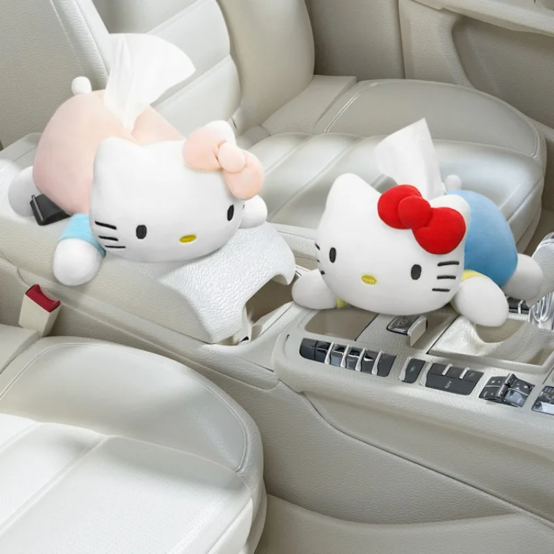HelloKitty Sanrio Anime Figure Car Tissue Box Cute Kawaii Doll Pink Black Rear Seat Storage Bag Trash Can Hanging Car Supplies
HelloKitty Sanrio Anime Figure Car Tissue Box Cute Kawaii Doll Pink Black Rear Seat Storage Bag Trash Can Hanging Car Supplies
