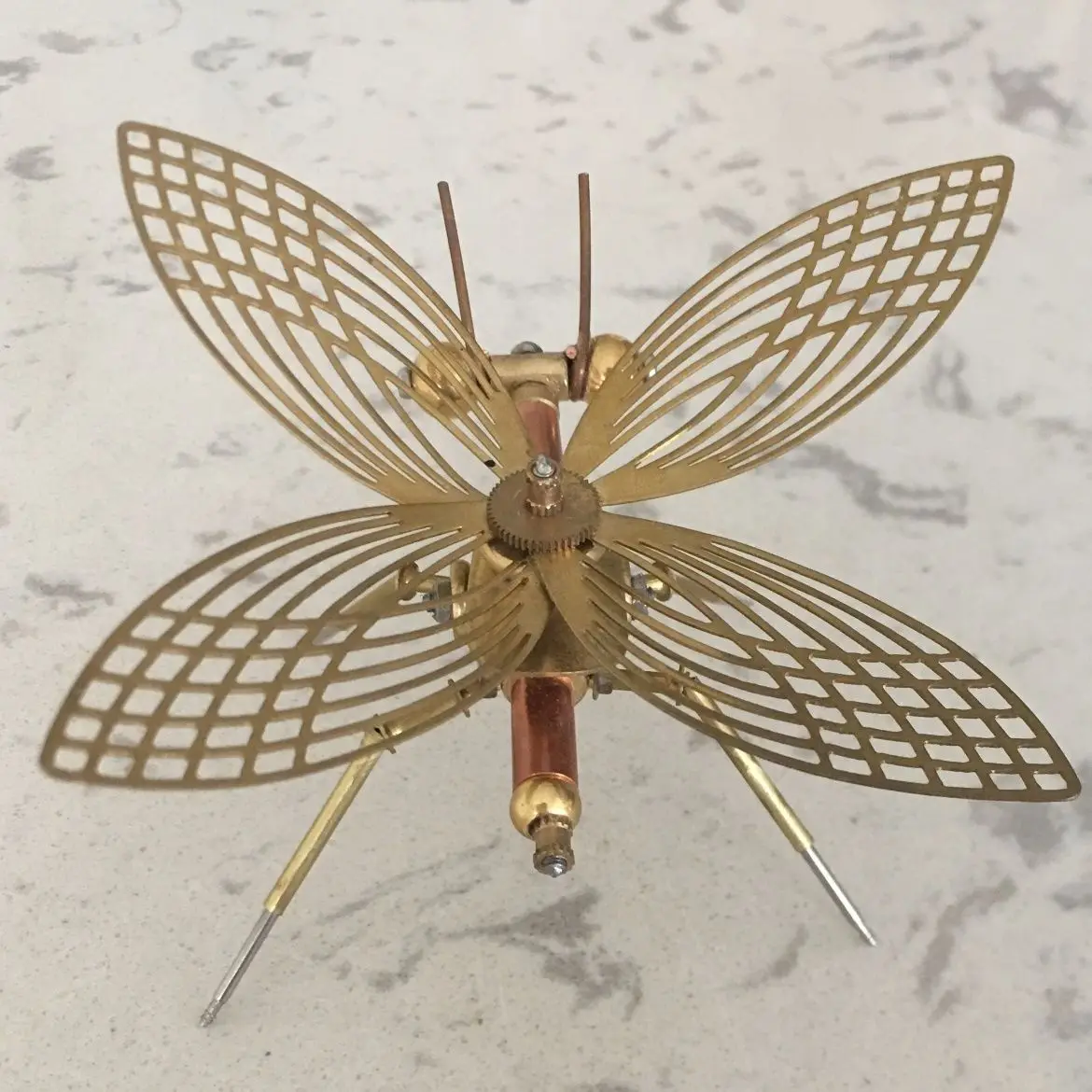 Steampunk Machinery Insect Metal Imitation Butterfly Creative Adult Characteristic Handmade Gift Ornament - Finished Product
Steampunk Machinery Insect Metal Imitation Butterfly Creative Adult Characteristic Handmade Gift Ornament - Finished Product