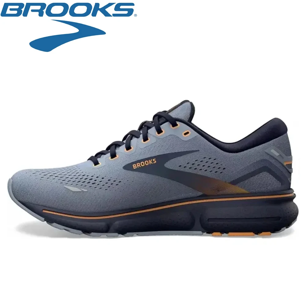 

BROOKS Ghost 15 Men Running Shoes Women Casual Sport Shoes Thick Sole Elastic Cushioning Outdoor Marathon Unisex Tennis Sneakers