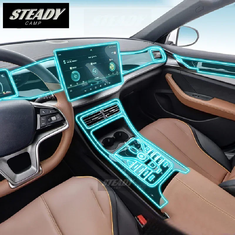 For BYD Qin PLUS 2021-2022 2023 Car Interior Center Console Transparent PPF-TPU Protective Film Anti-scratch Repair Accessories
For BYD Qin PLUS 2021-2022 2023 Car Interior Center Console Transparent PPF-TPU Protective Film Anti-scratch Repair Accessories