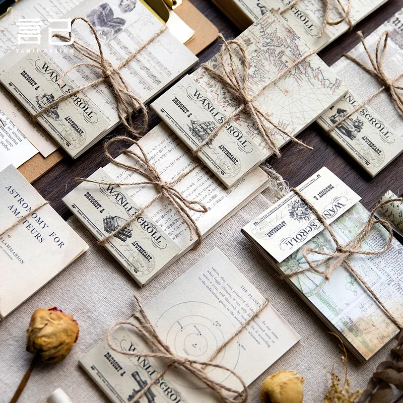 30 Pcs Vintage Scrapbooking Material Paper Old Looking Book Design Decor Paper For Scrapbook Album Art Craft DIY
30 Pcs Vintage Scrapbooking Material Paper Old Looking Book Design Decor Paper For Scrapbook Album Art Craft DIY