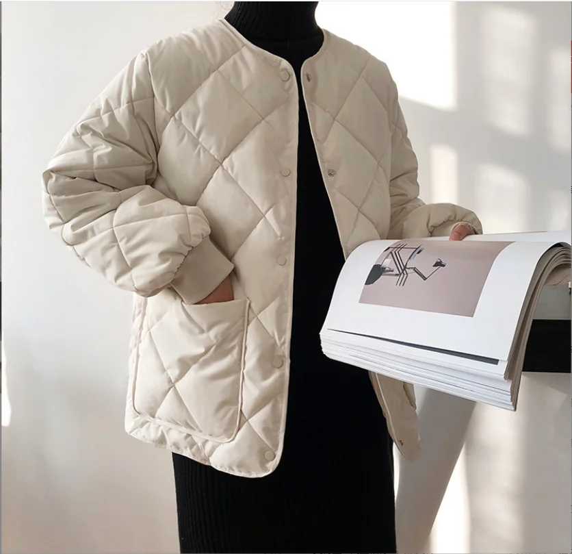 Baseball uniform cotton jacket women's short ins wind loose winter down cotton jacket
Baseball uniform cotton jacket women's short ins wind loose winter down cotton jacket