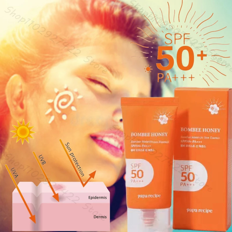 

PA+++ South Korea Chunyu Orange Tube Sunscreen Cream is refreshing and non-greasy and can be used on the face and body SPF50