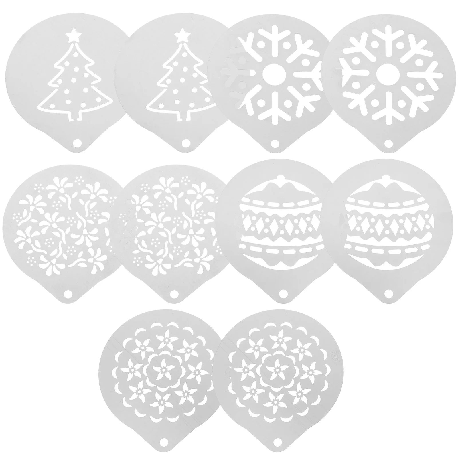 10 Pcs Stainless Steel Drawing Die Cookie Mold Baking Stencil Tools Fondant Stencils Coffee Decorating Latte Cupcake
10 Pcs Stainless Steel Drawing Die Cookie Mold Baking Stencil Tools Fondant Stencils Coffee Decorating Latte Cupcake