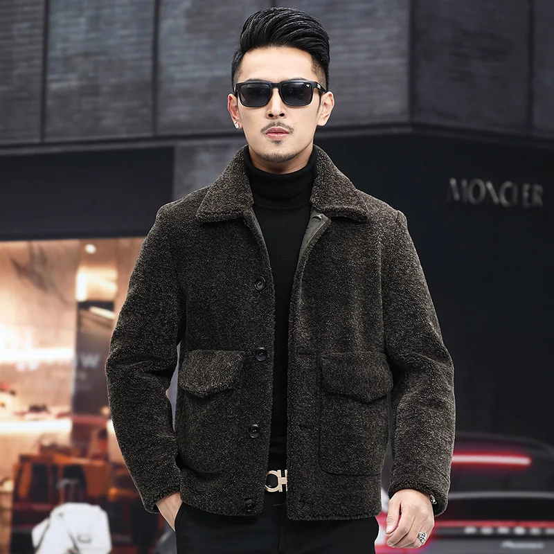 2022 Men Autumn Winter New Genuine Wool Fur Jackets Men's Short Casual Thicken Coats Male Sheep Shearing Warm Overcoats A357
2022 Men Autumn Winter New Genuine Wool Fur Jackets Men's Short Casual Thicken Coats Male Sheep Shearing Warm Overcoats A357