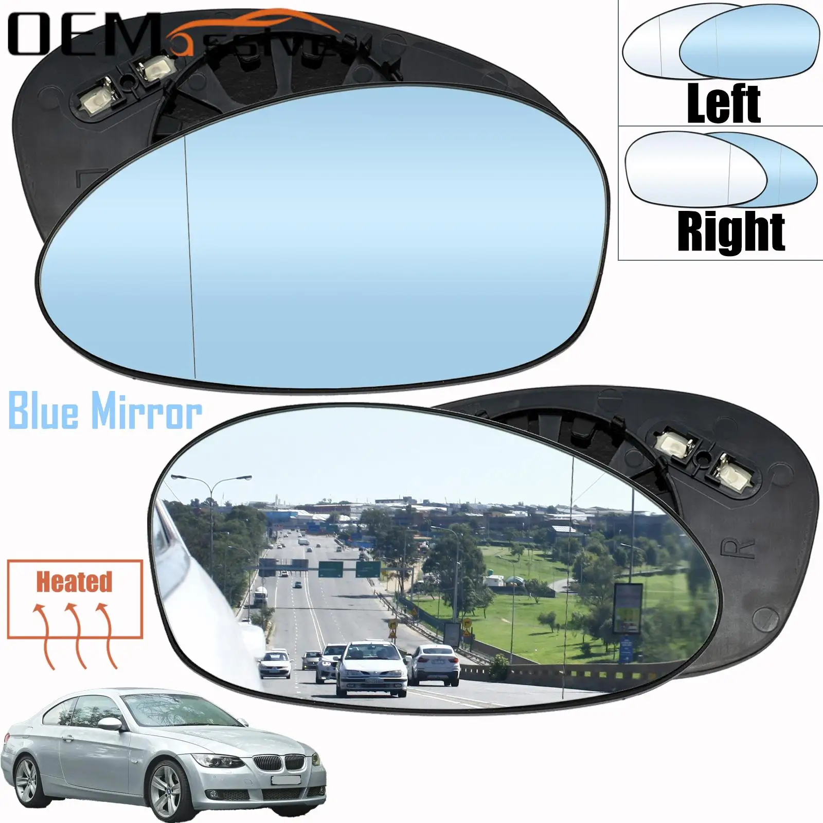 Front Left & Right Side Heated Mirror Wing For BMW E90 E91 2005-08 E87 E88 04-09 Z4 51167157247 51167157246 Car Accessories
Front Left & Right Side Heated Mirror Wing For BMW E90 E91 2005-08 E87 E88 04-09 Z4 51167157247 51167157246 Car Accessories
