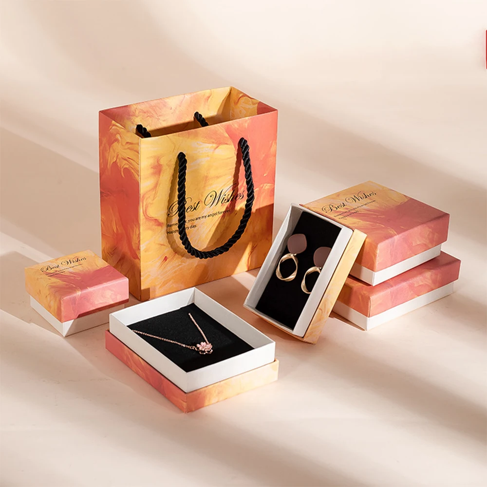 24pcs Bulk Jewelry Boxes with Blessing Cardboard Craft Organizer Storage Beads Rings Earrings Bracelet Jewelry Boxes Packaging
24pcs Bulk Jewelry Boxes with Blessing Cardboard Craft Organizer Storage Beads Rings Earrings Bracelet Jewelry Boxes Packaging