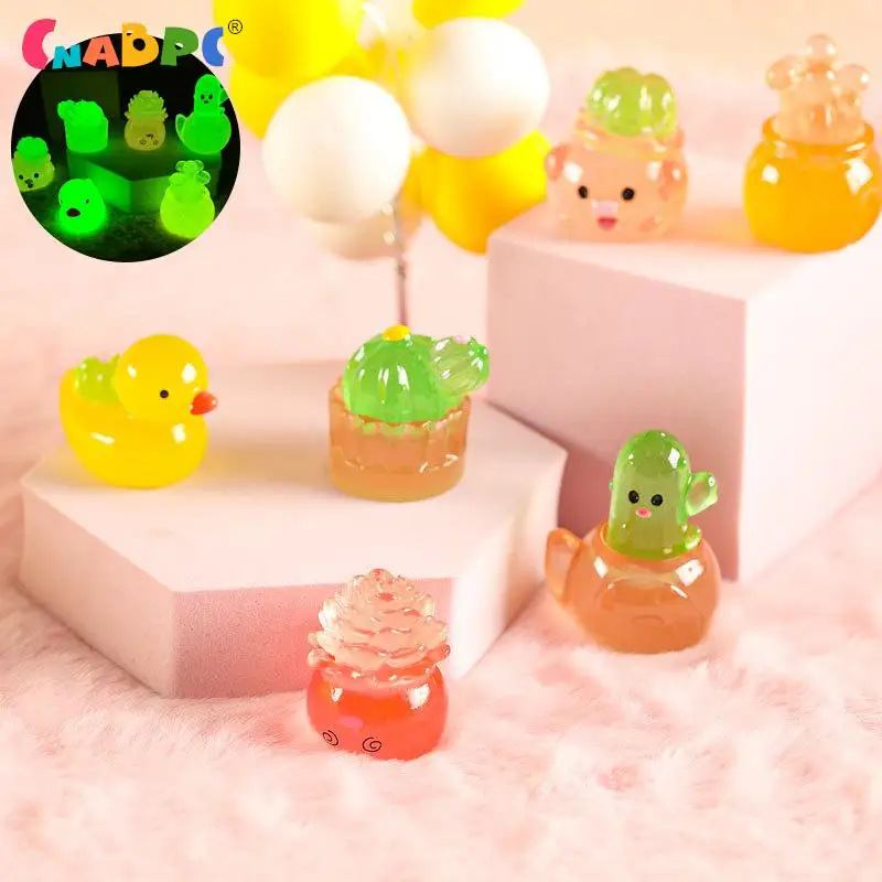 1Pc Dollhouse Miniature Succulent Potted Plant Luminous Ornament Kawaii Animal Cactus Micro Landscape Decor
1Pc Dollhouse Miniature Succulent Potted Plant Luminous Ornament Kawaii Animal Cactus Micro Landscape Decor