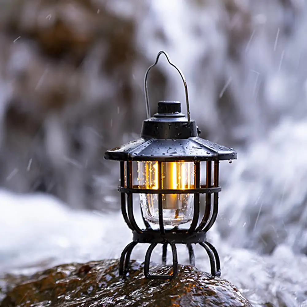 Camping Lamp 1 Set Convenient Rotary Switch Fast Charging Type-c Interface Portable Lantern Outdoor Supplies
Camping Lamp 1 Set Convenient Rotary Switch Fast Charging Type-c Interface Portable Lantern Outdoor Supplies