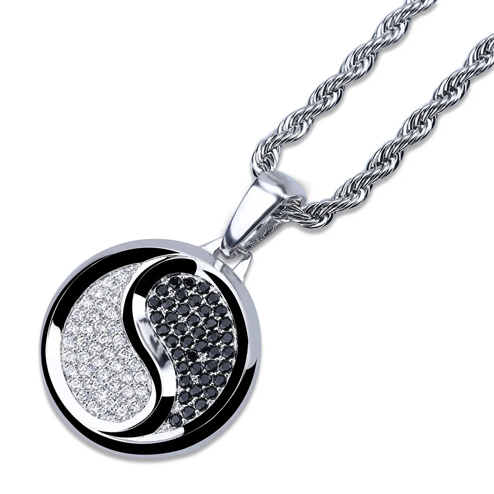 2020 New Hip-Hop Chinese Gossip Tai Chi Yin And Yang Patterns Pendant Necklace Men And Women Personality Fashion Jewelry Gifts
2020 New Hip-Hop Chinese Gossip Tai Chi Yin And Yang Patterns Pendant Necklace Men And Women Personality Fashion Jewelry Gifts