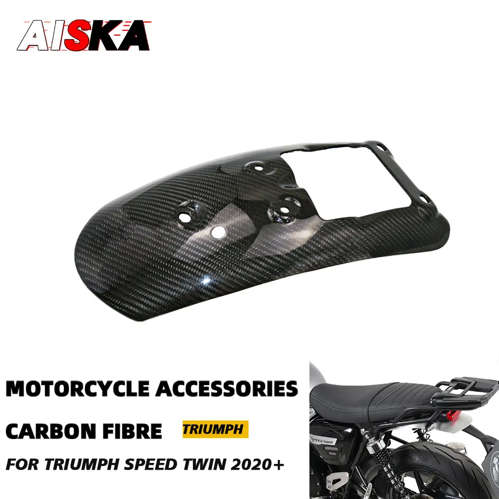 Rear Hugger Fender Full Carbon Fiber Splash Mudguard Fairing For Triumph Speed Twin 2020 -2022 2023 2024 Motorcycle Accessories
Rear Hugger Fender Full Carbon Fiber Splash Mudguard Fairing For Triumph Speed Twin 2020 -2022 2023 2024 Motorcycle Accessories